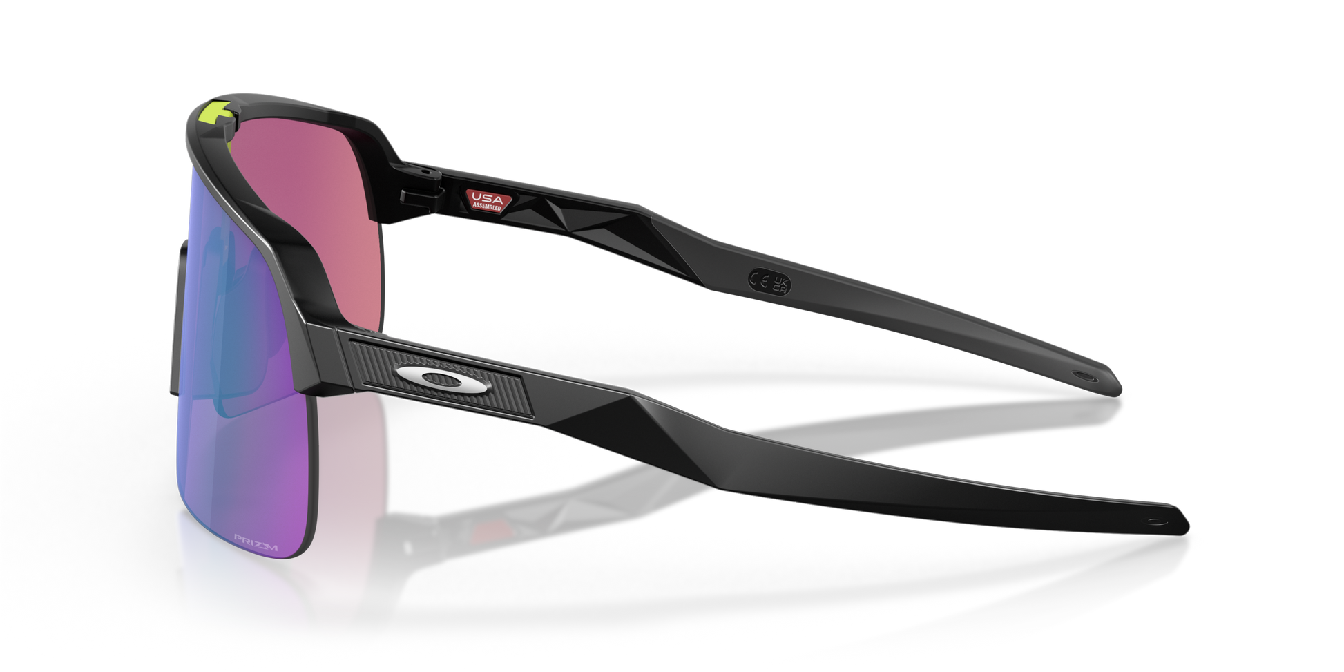 [Prizm Road Jade Lenses, Matte Black Frame]