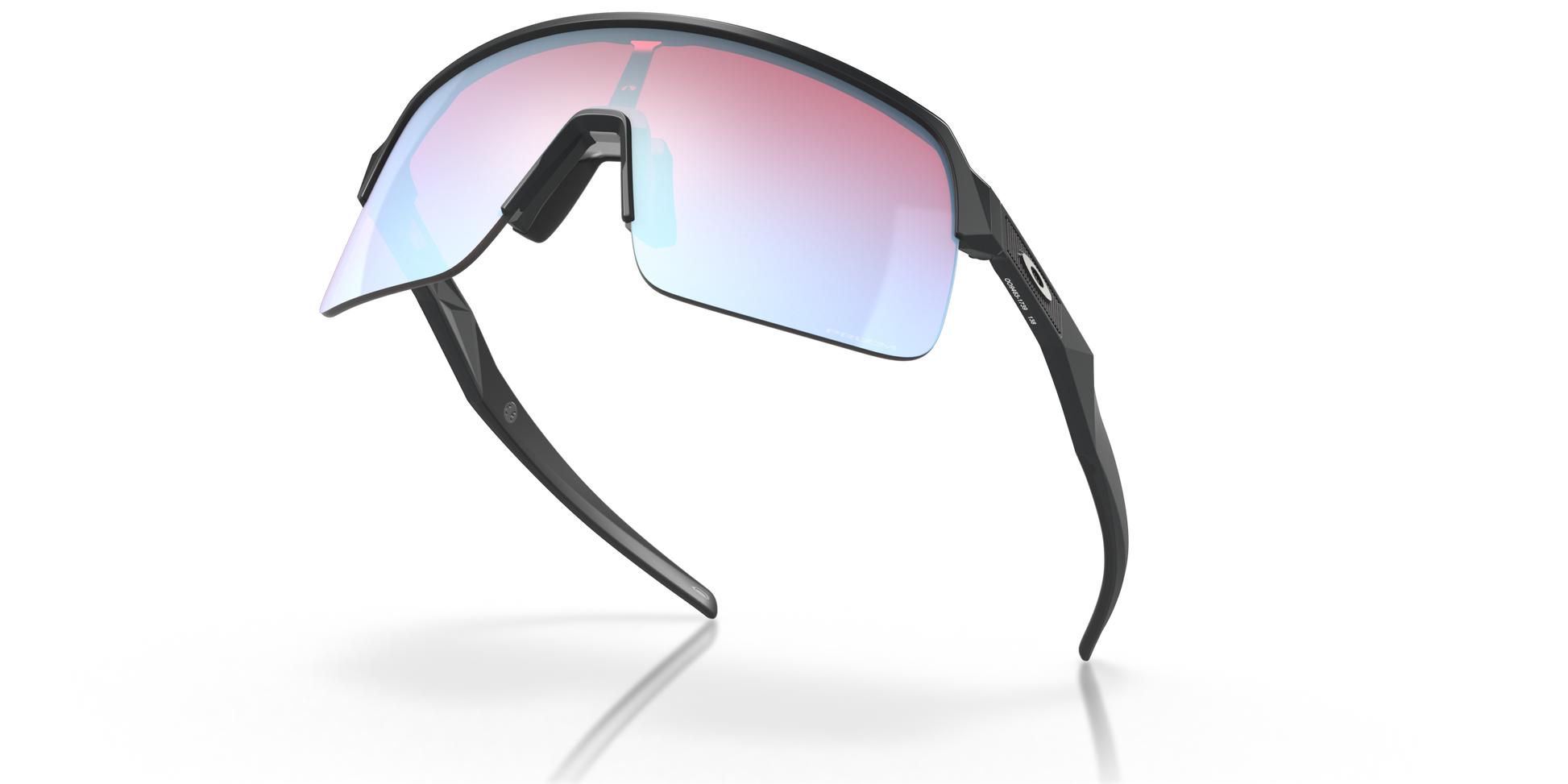[Prizm Snow Sapphire Lenses, Matte Carbon Frame]