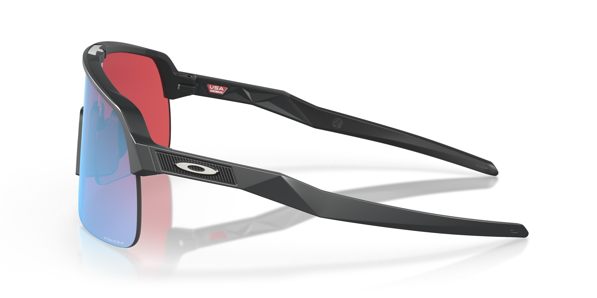 [Prizm Snow Sapphire Lenses, Matte Carbon Frame]