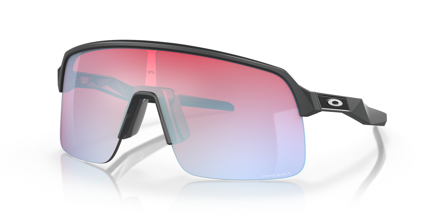 [Prizm Snow Sapphire Lenses, Matte Carbon Frame]