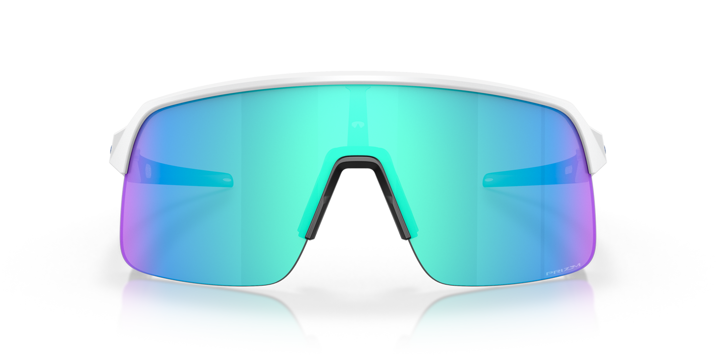 [Prizm Sapphire Lenses, Matte White Frame]
