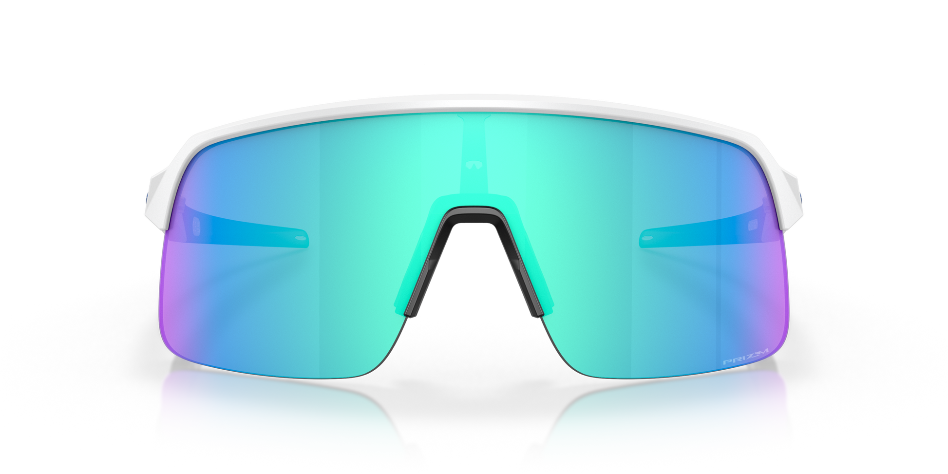 [Prizm Sapphire Lenses, Matte White Frame]