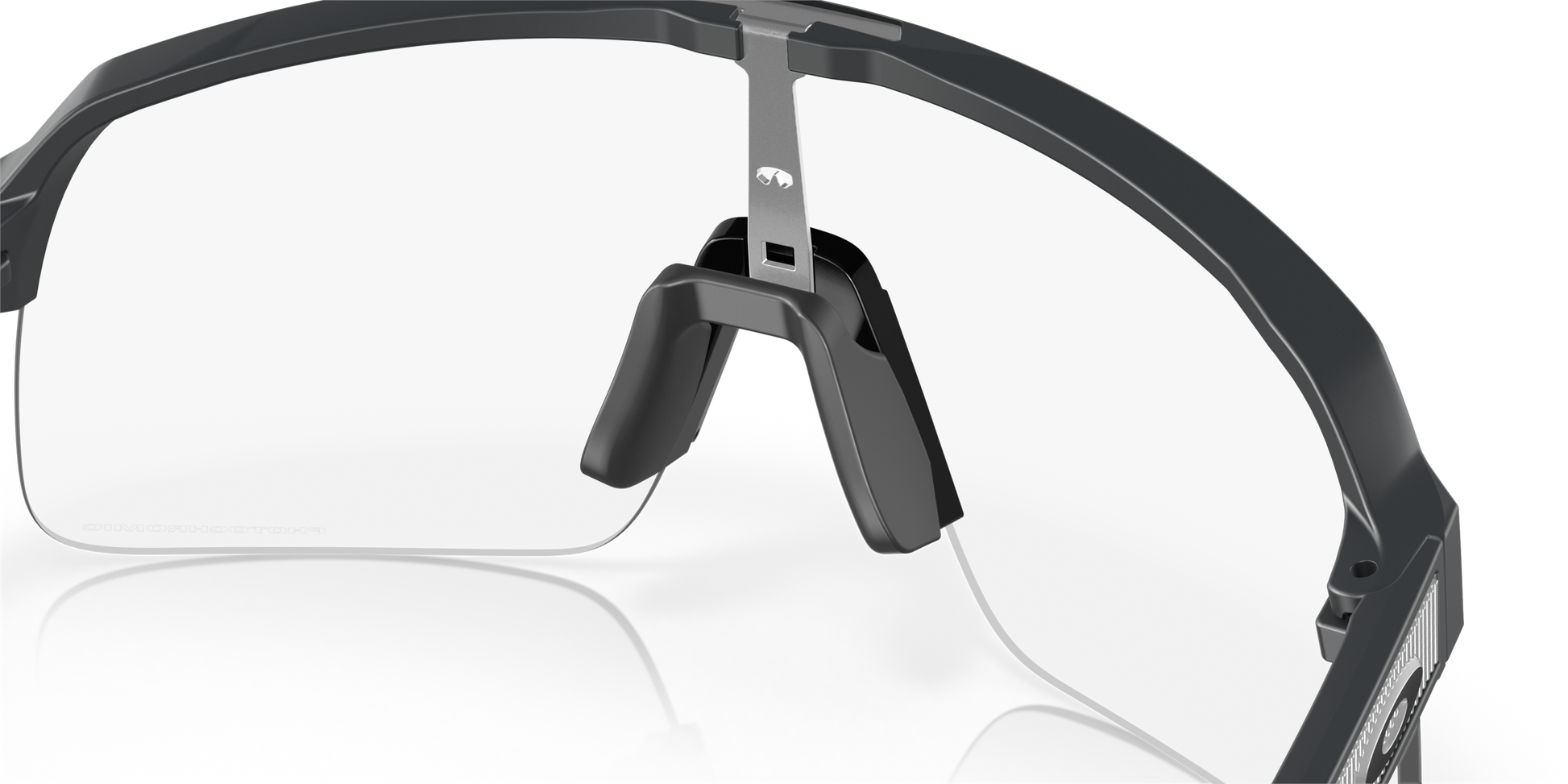 [Clear To Black Iridium Photochromic Lenses, Matte Carbon Frame]