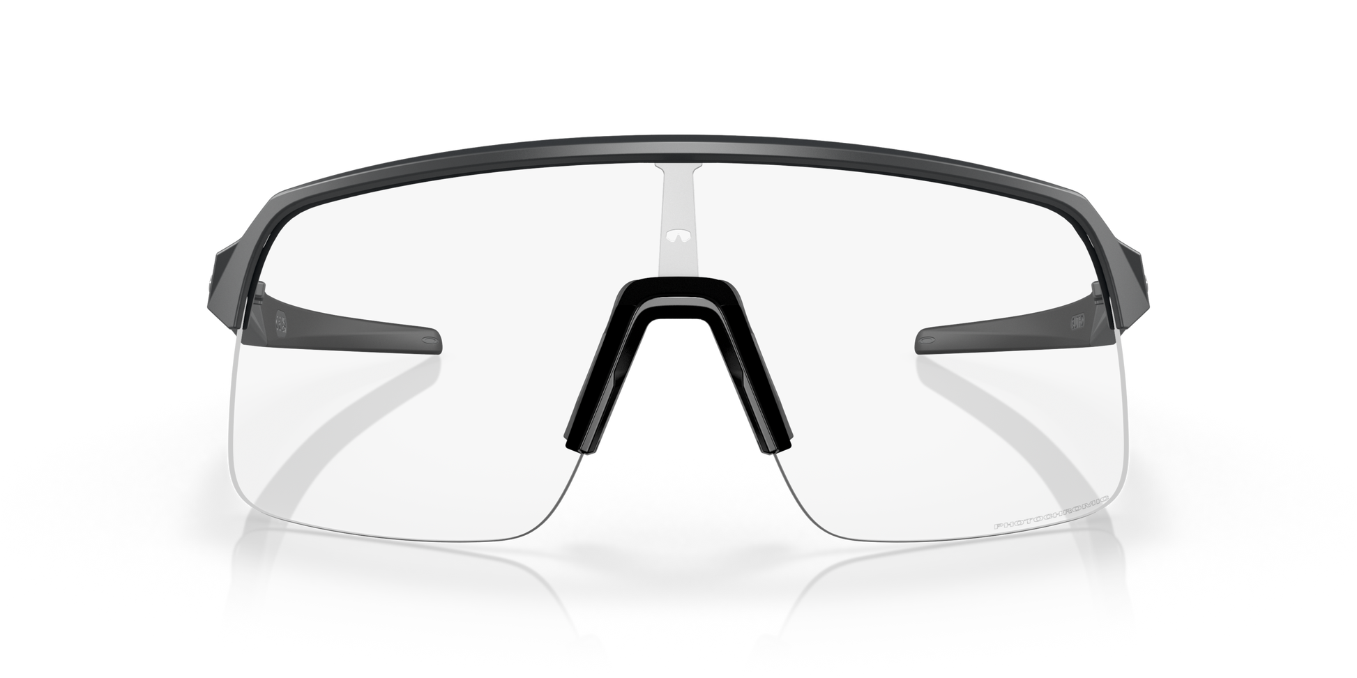 [Clear To Black Iridium Photochromic Lenses, Matte Carbon Frame]