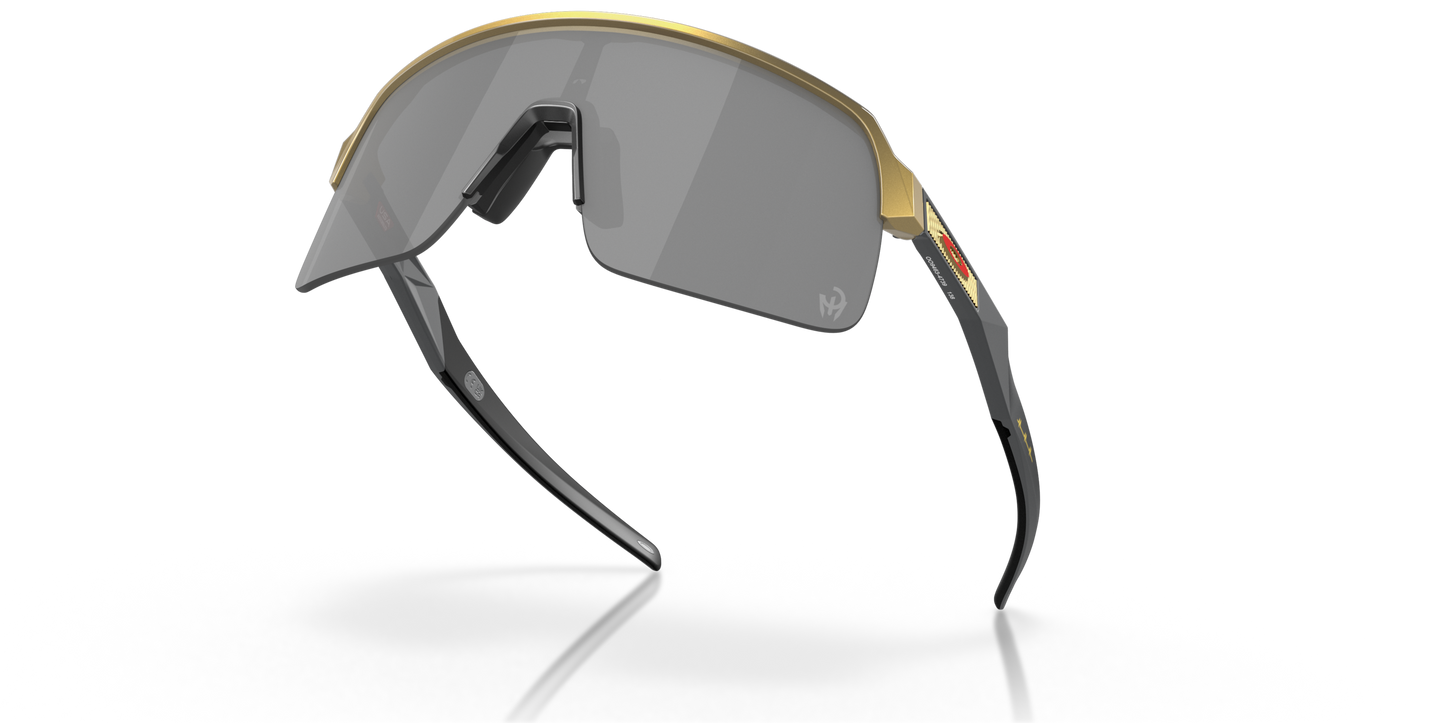 [Prizm Black Lenses, Olympic Gold Frame]