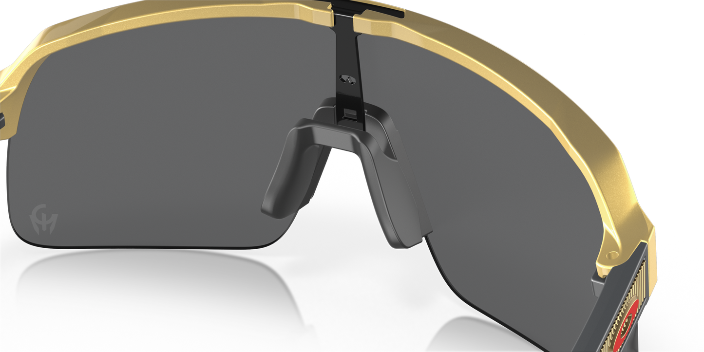 [Prizm Black Lenses, Olympic Gold Frame]