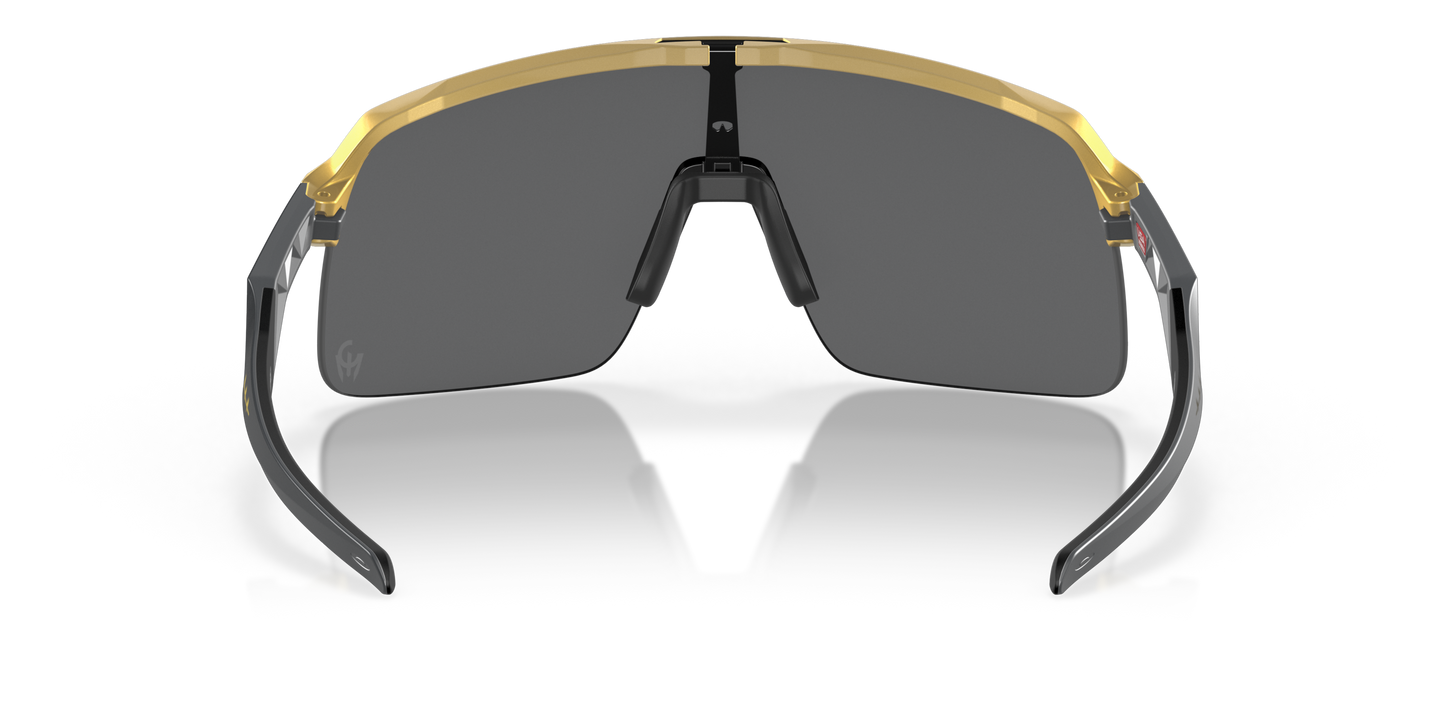 [Prizm Black Lenses, Olympic Gold Frame]