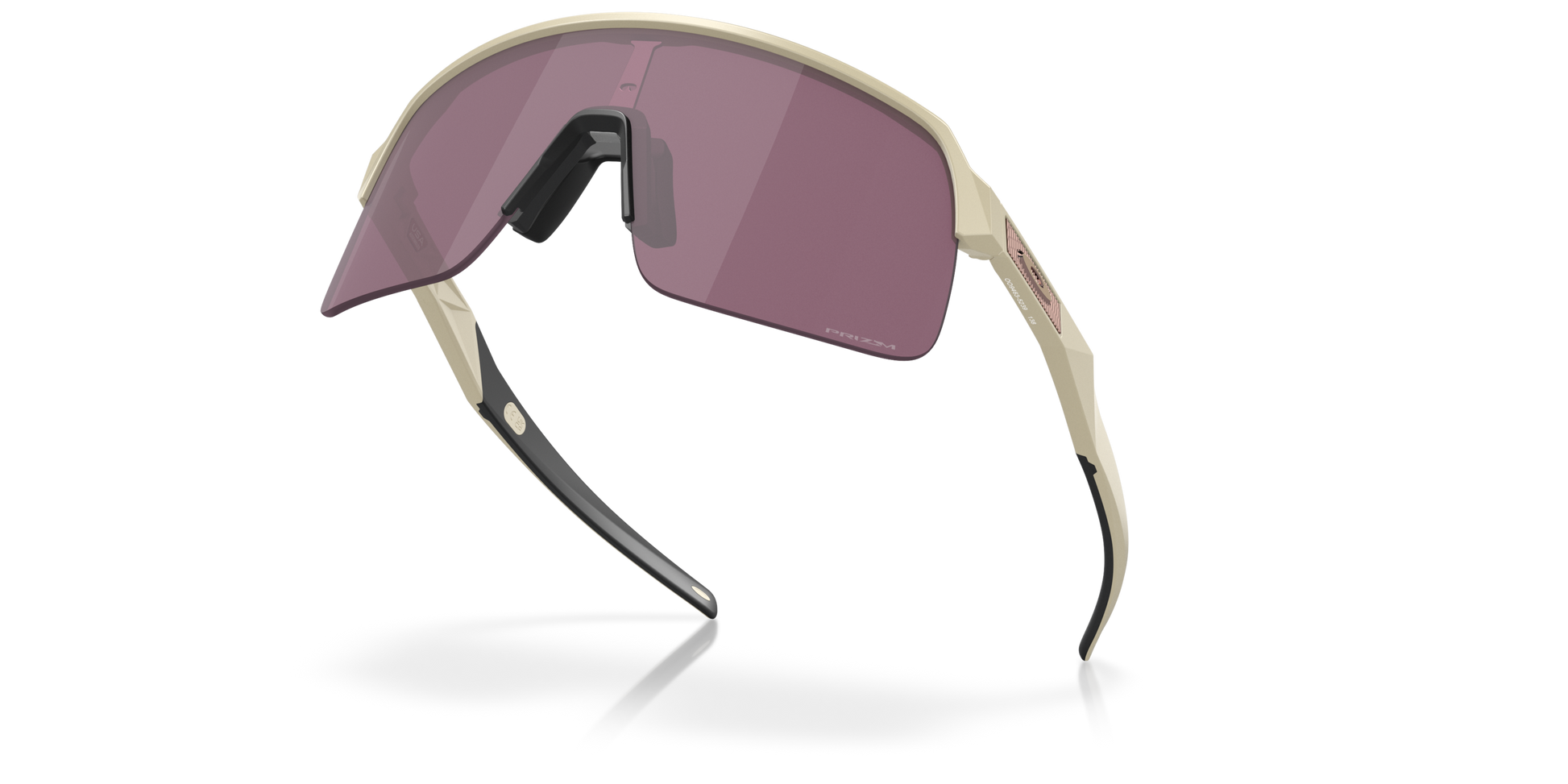 [Prizm Road Black Lenses, Matte Sand Frame]
