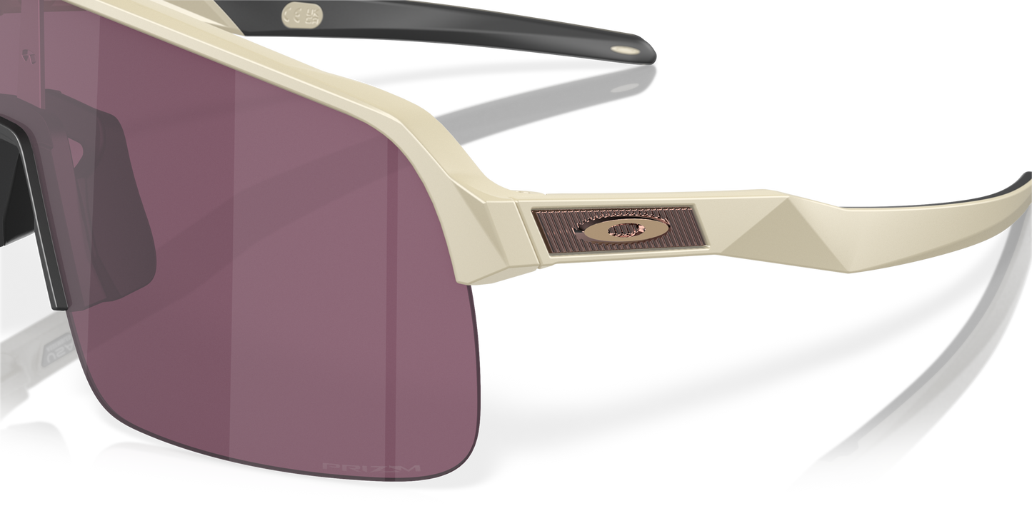 [Prizm Road Black Lenses, Matte Sand Frame]
