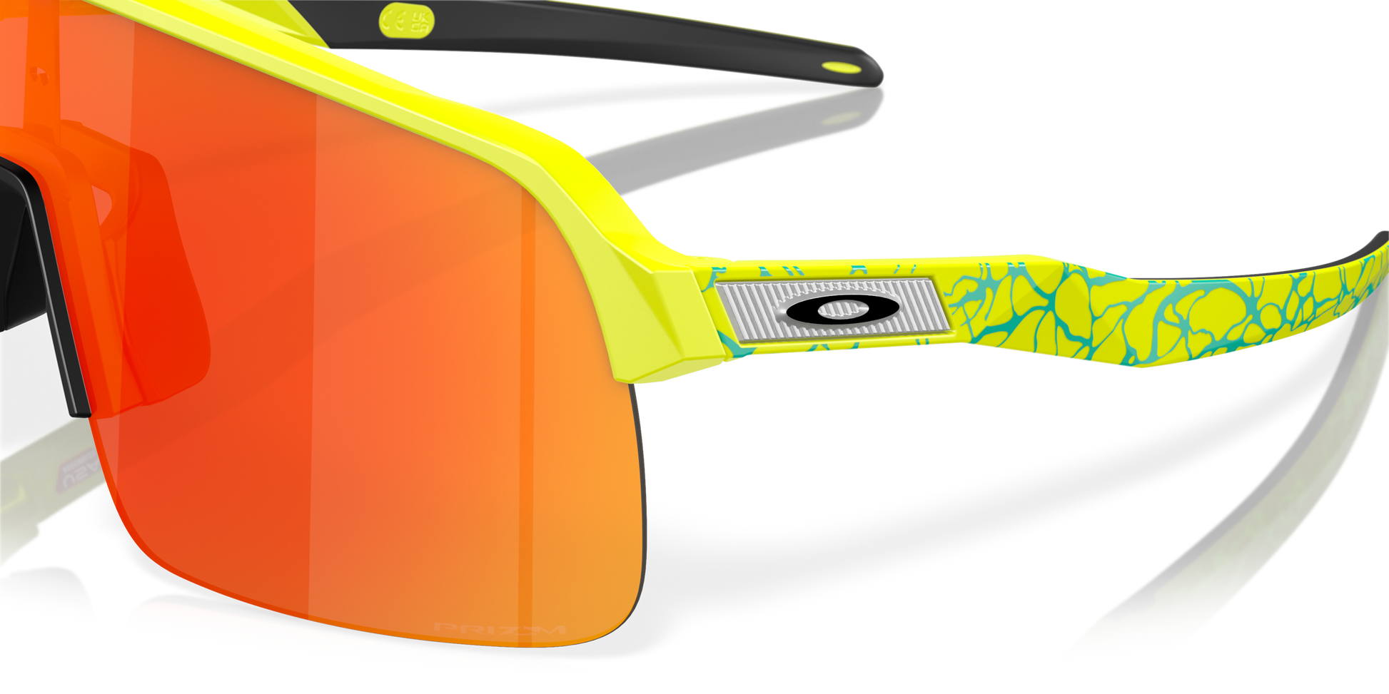 [Prizm Ruby Lenses, Matte Tennis Ball Yellow Frame]