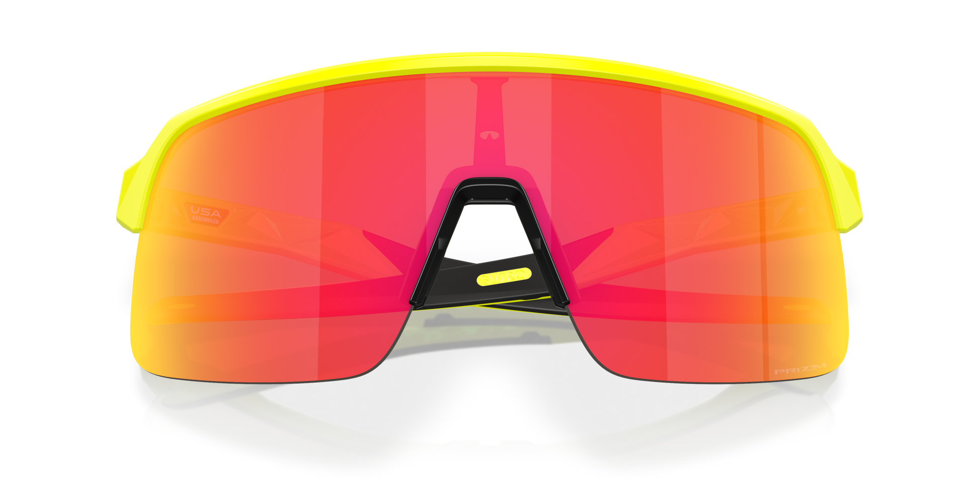 [Prizm Ruby Lenses, Matte Tennis Ball Yellow Frame]