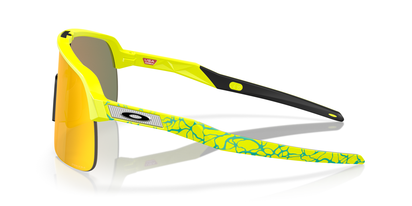 [Prizm Ruby Lenses, Matte Tennis Ball Yellow Frame]