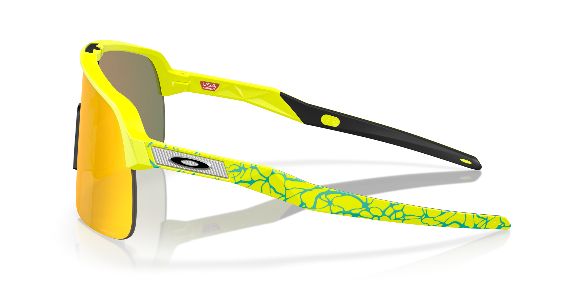 [Prizm Ruby Lenses, Matte Tennis Ball Yellow Frame]