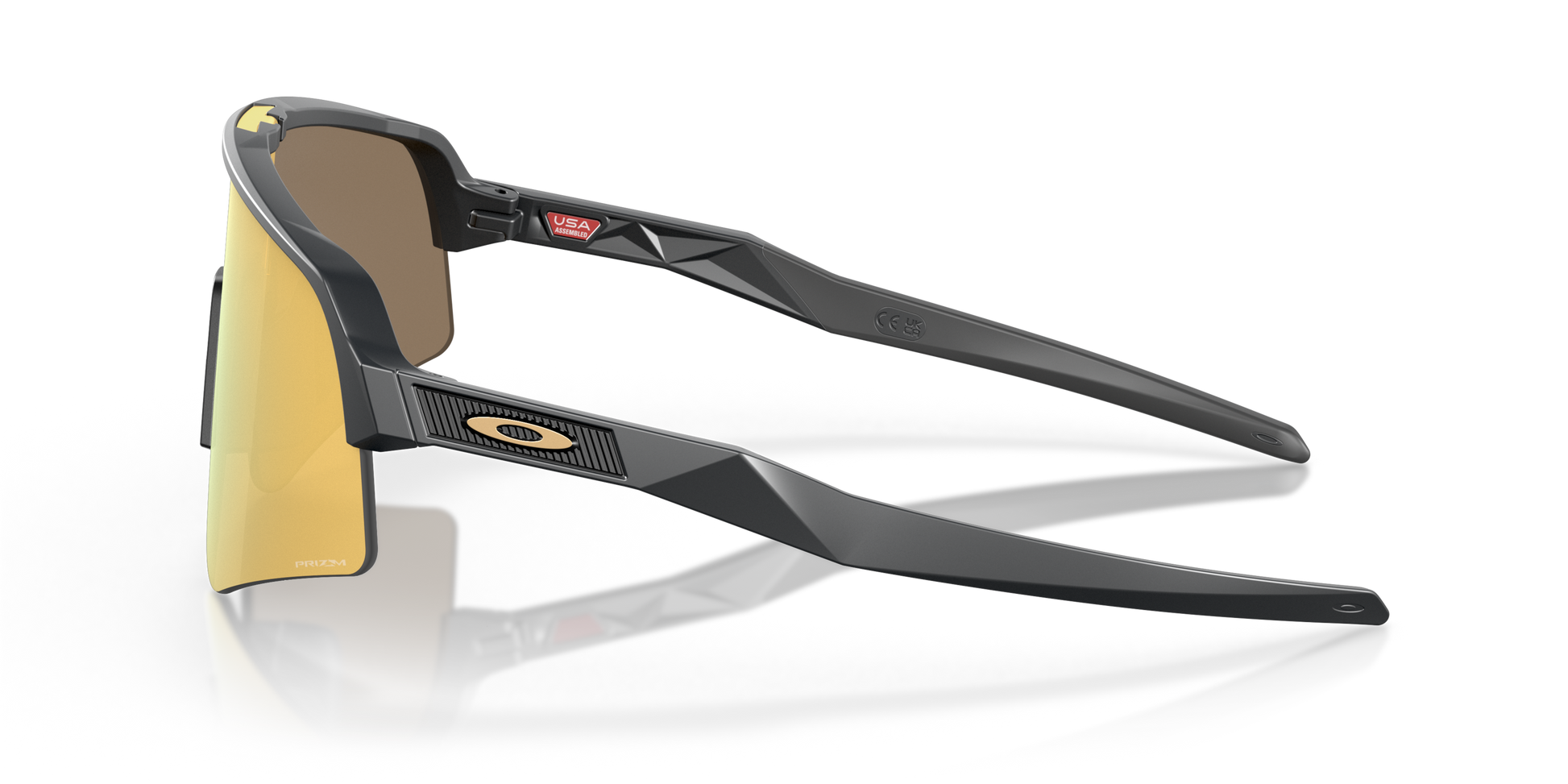 [Prizm 24K Lenses, Matte Carbon Frame]