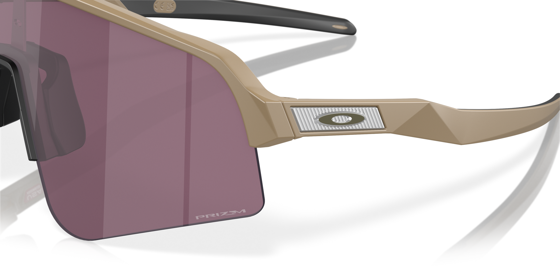 [Prizm Road Black Lenses, Matte Terrain Tan Frame]