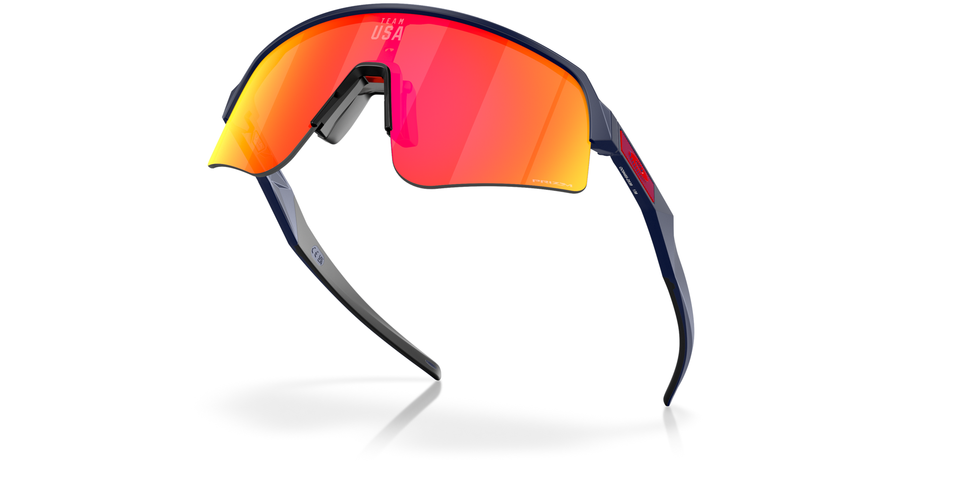 [Prizm Ruby Lenses, Matte Navy Frame]