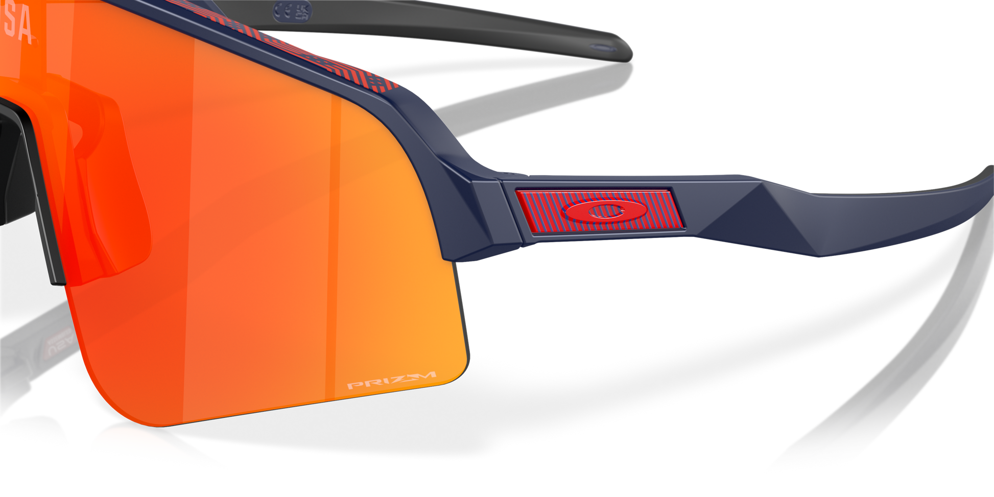 [Prizm Ruby Lenses, Matte Navy Frame]