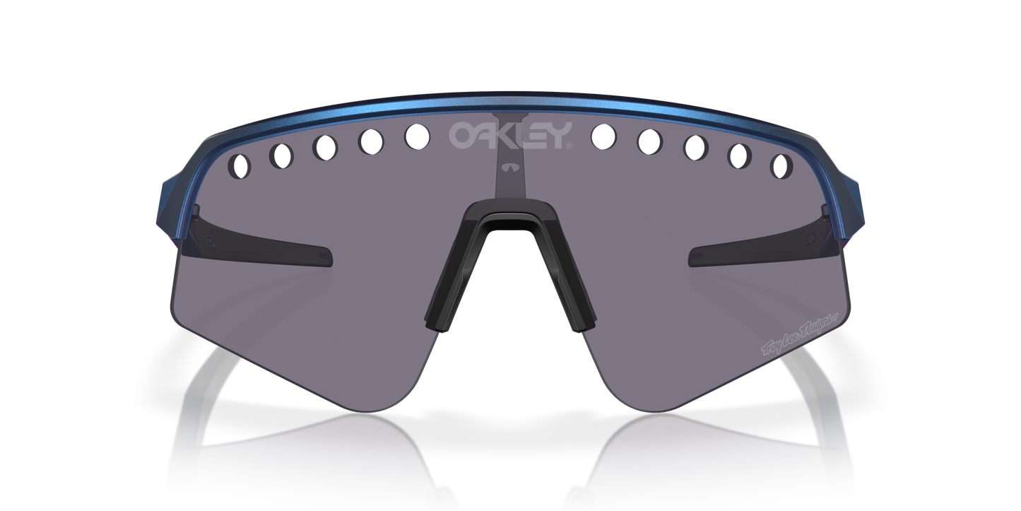 [Prizm Grey Lenses, Troy Lee Designs Blue Colorshift Frame]