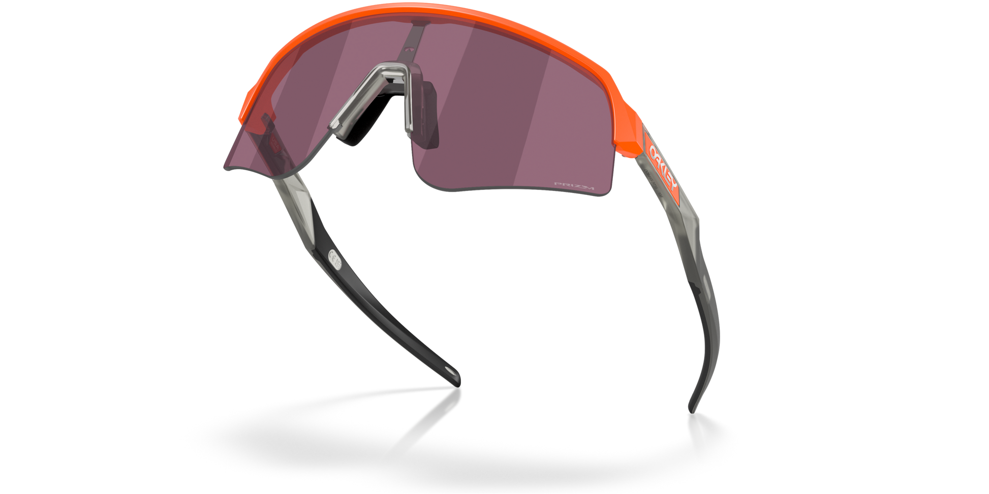[Prizm Road Black Lenses, Matte Neon Orange Frame]