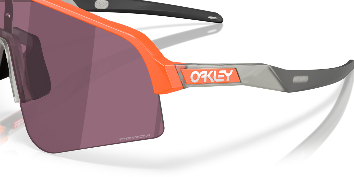 [Prizm Road Black Lenses, Matte Neon Orange Frame]