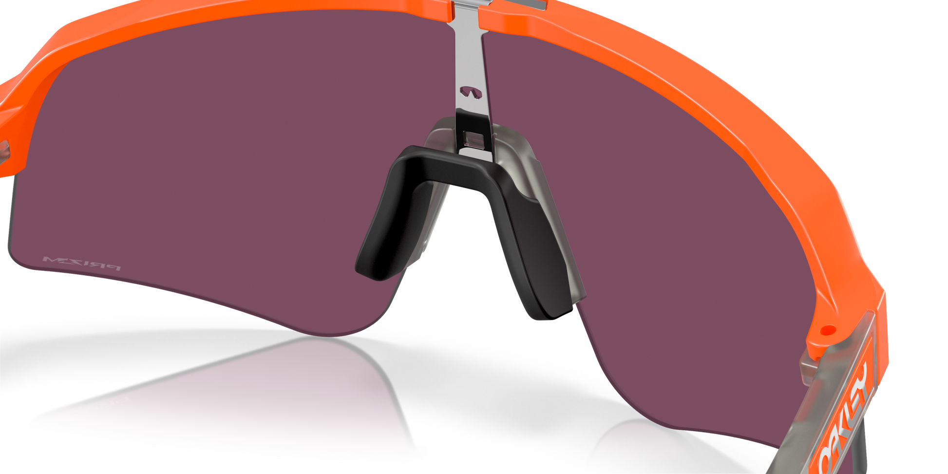 [Prizm Road Black Lenses, Matte Neon Orange Frame]