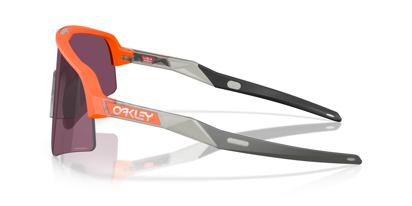 [Prizm Road Black Lenses, Matte Neon Orange Frame]