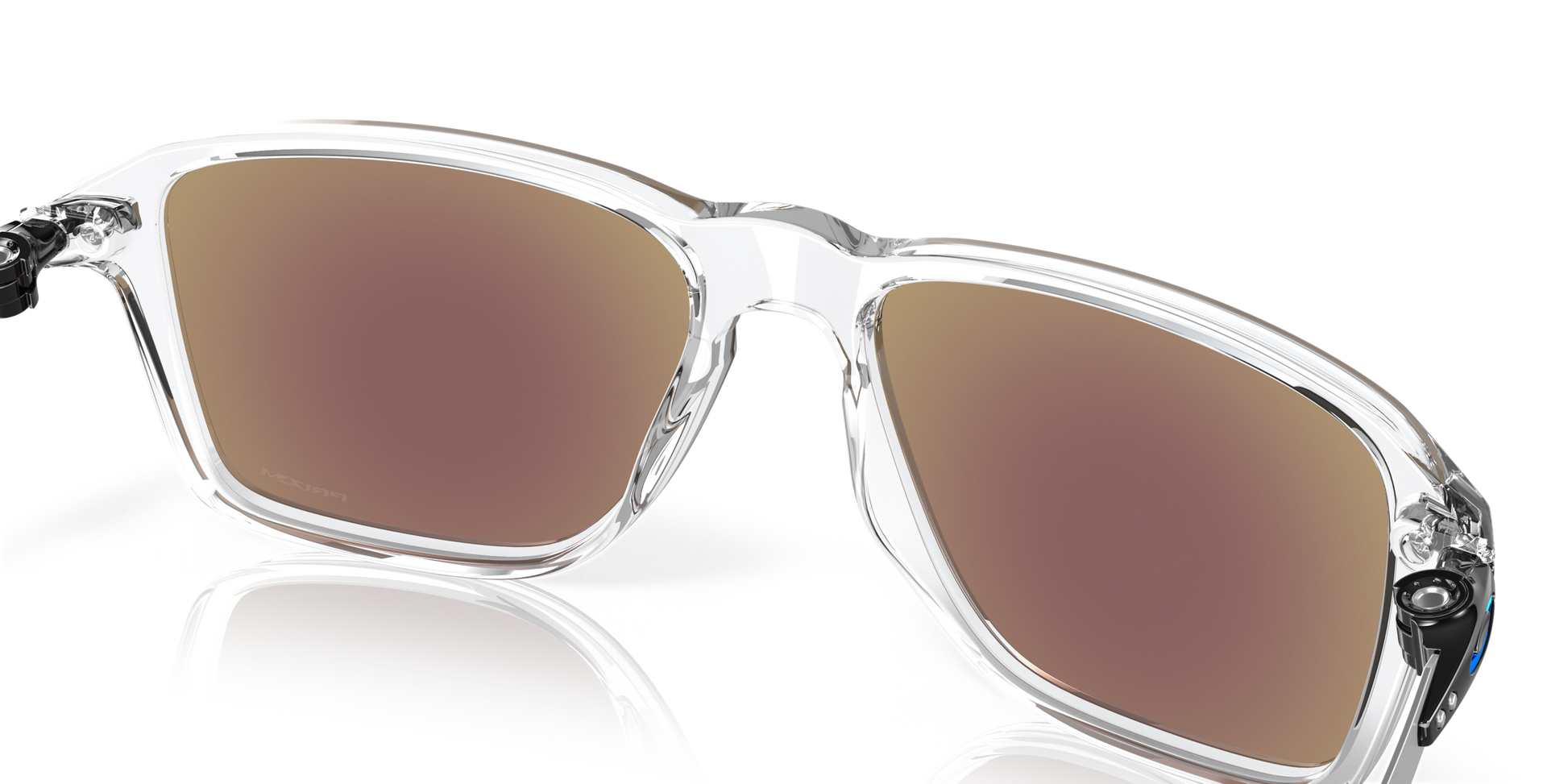 [Prizm Sapphire Lenses, Polished Clear Frame]