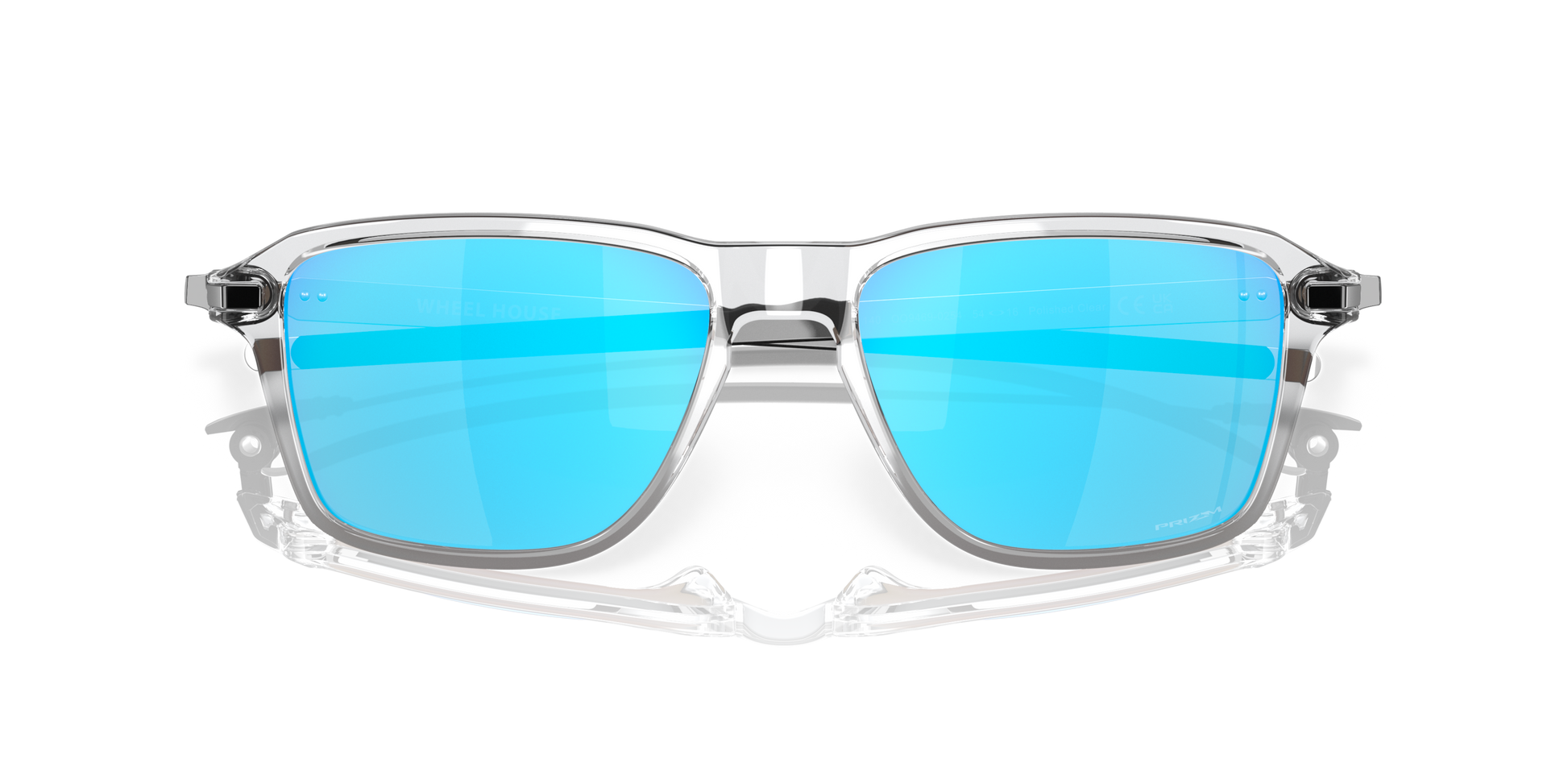 [Prizm Sapphire Lenses, Polished Clear Frame]