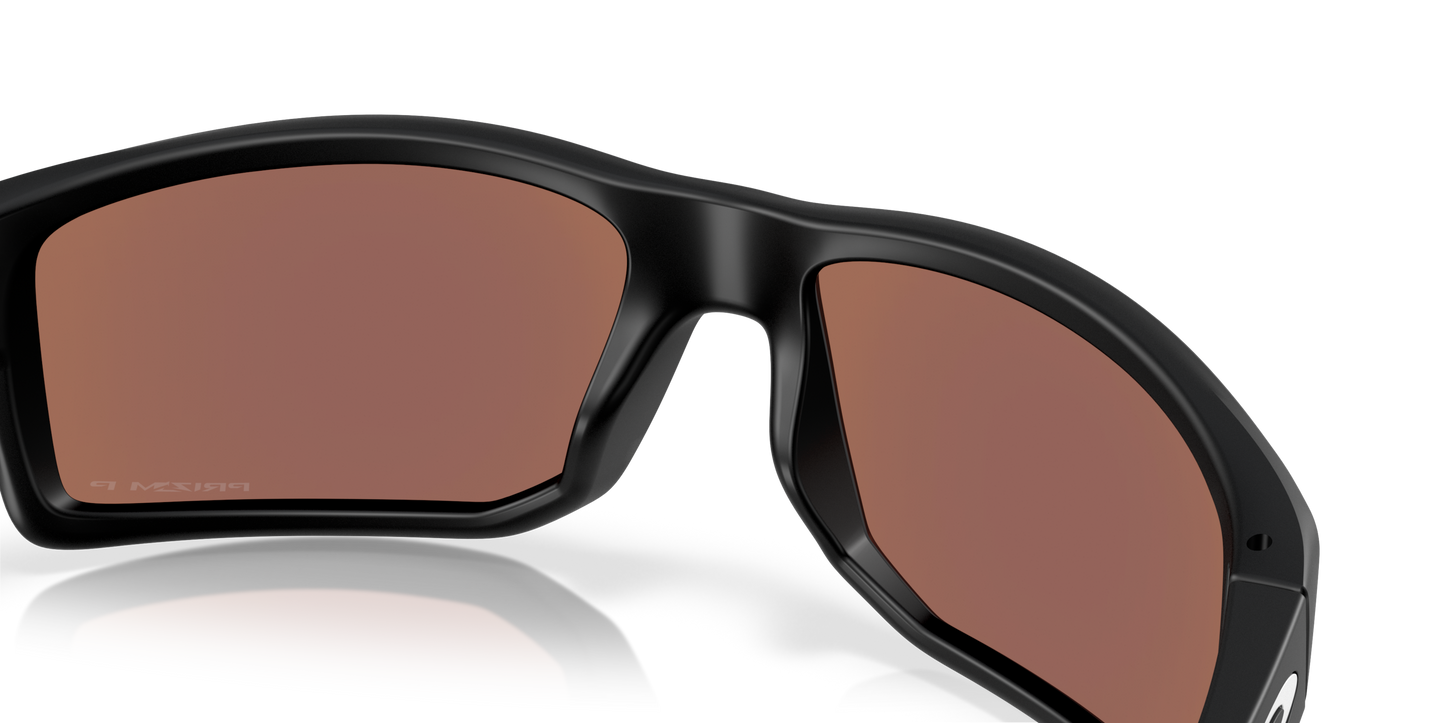 [Prizm Deep Water Polarized Lenses, Matte Black Frame]