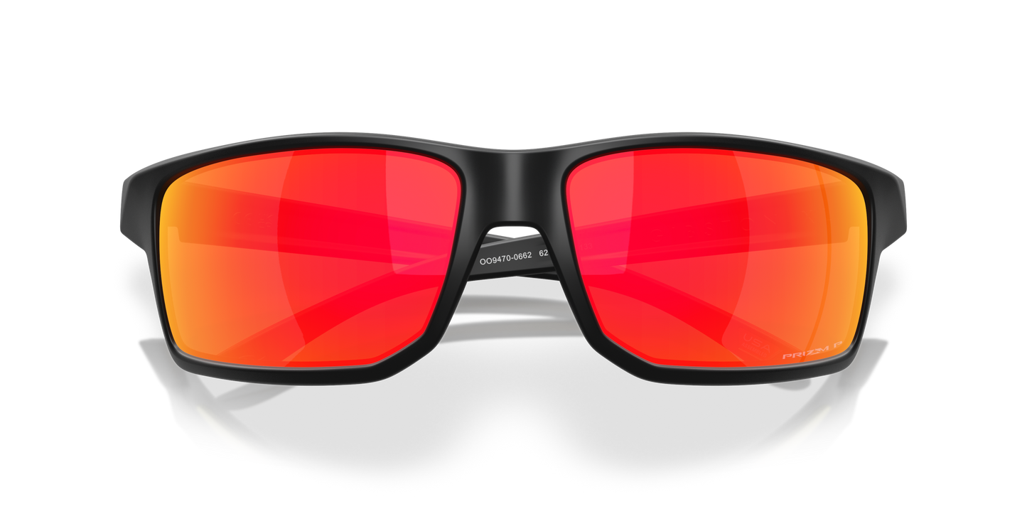 [Prizm Ruby Polarized Lenses, Matte Black Frame]