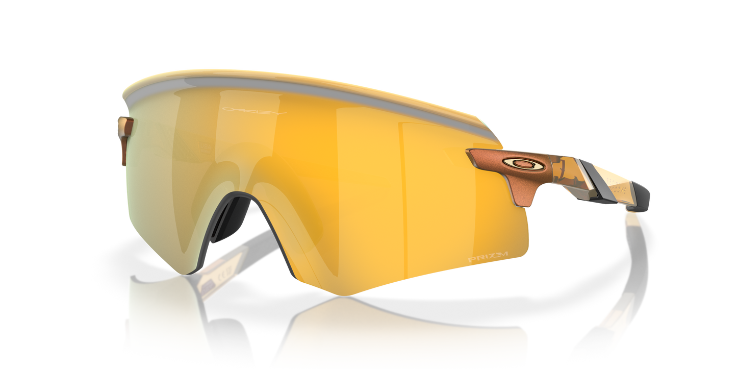 [Prizm 24K Lenses, Transparent Light Curry Frame]