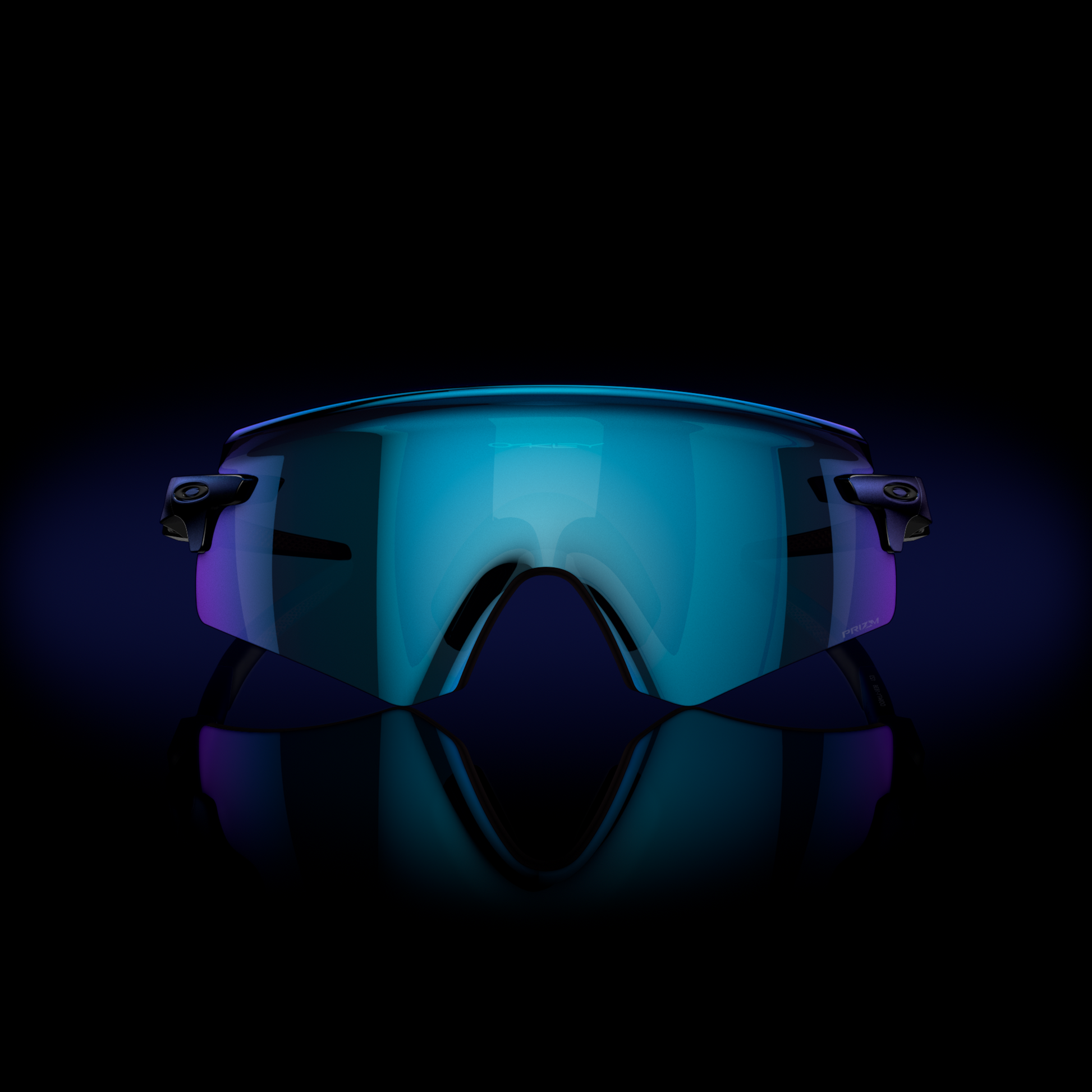 [Prizm Sapphire Lenses, Matte Cyan/Blue Colorshift Frame]