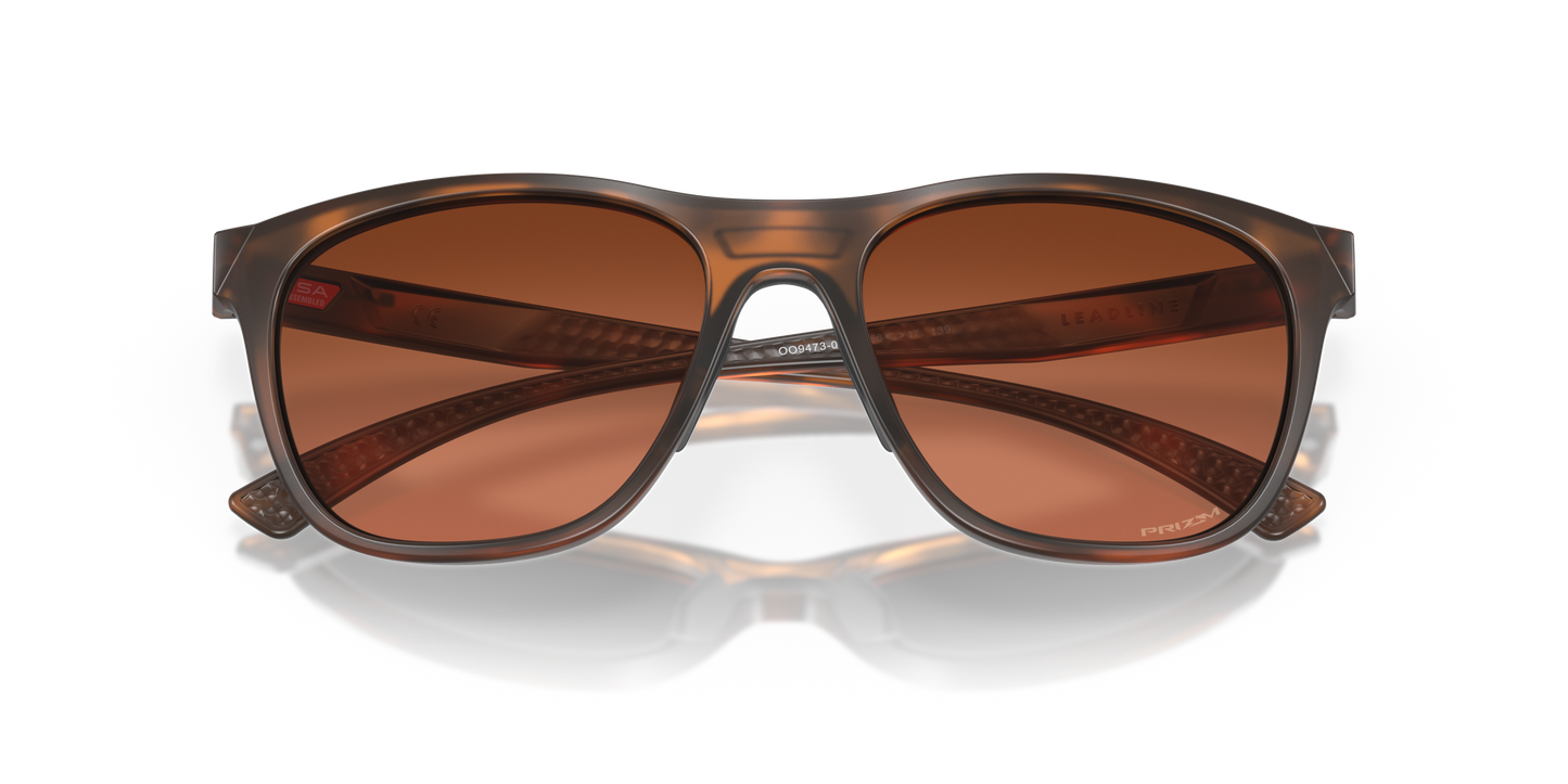 [Prizm Brown Gradient Lenses, Matte Brown Tortoise Frame]