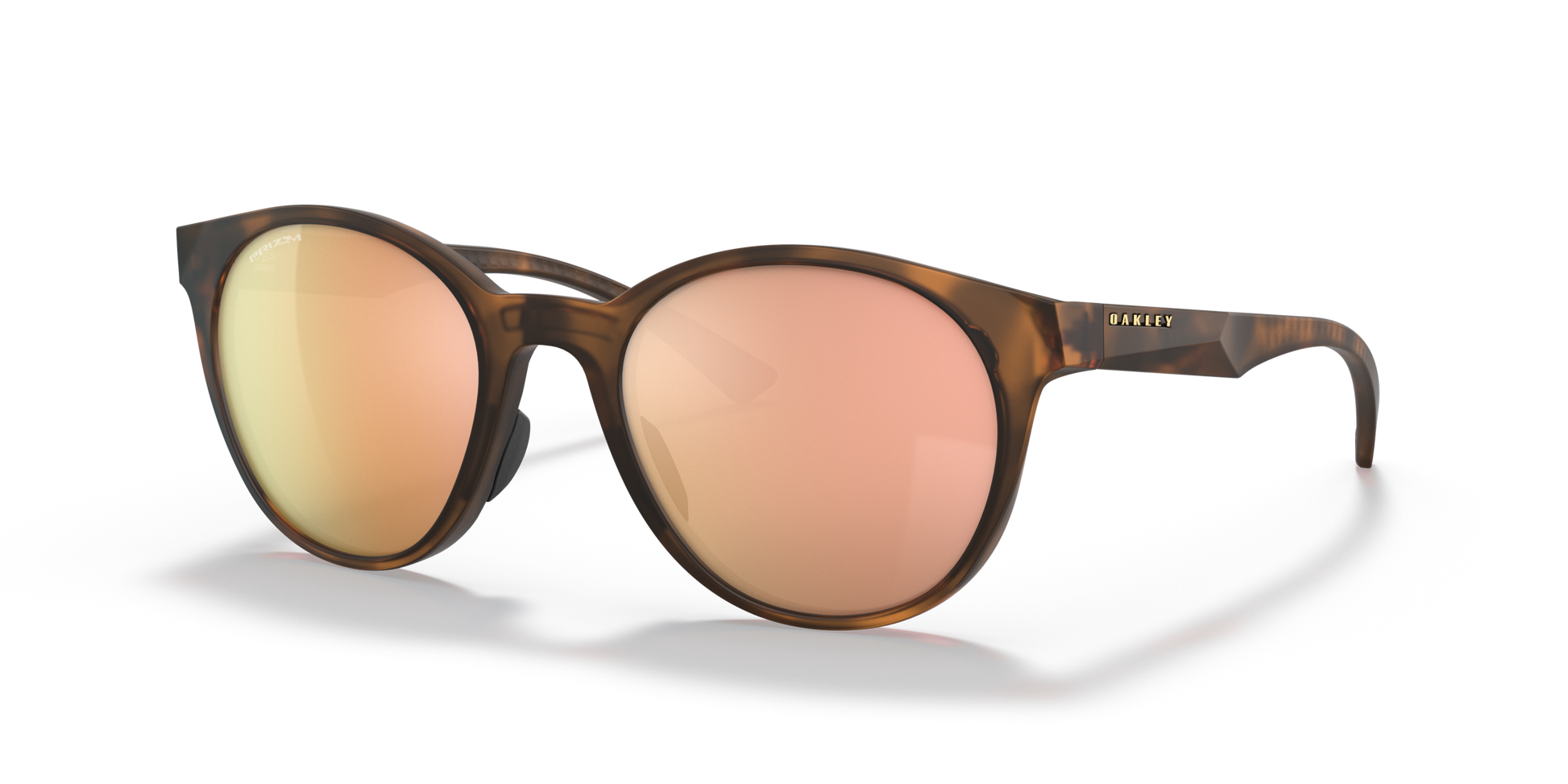 [Prizm Rose Gold Lenses, Matte Brown Tortoise Frame]