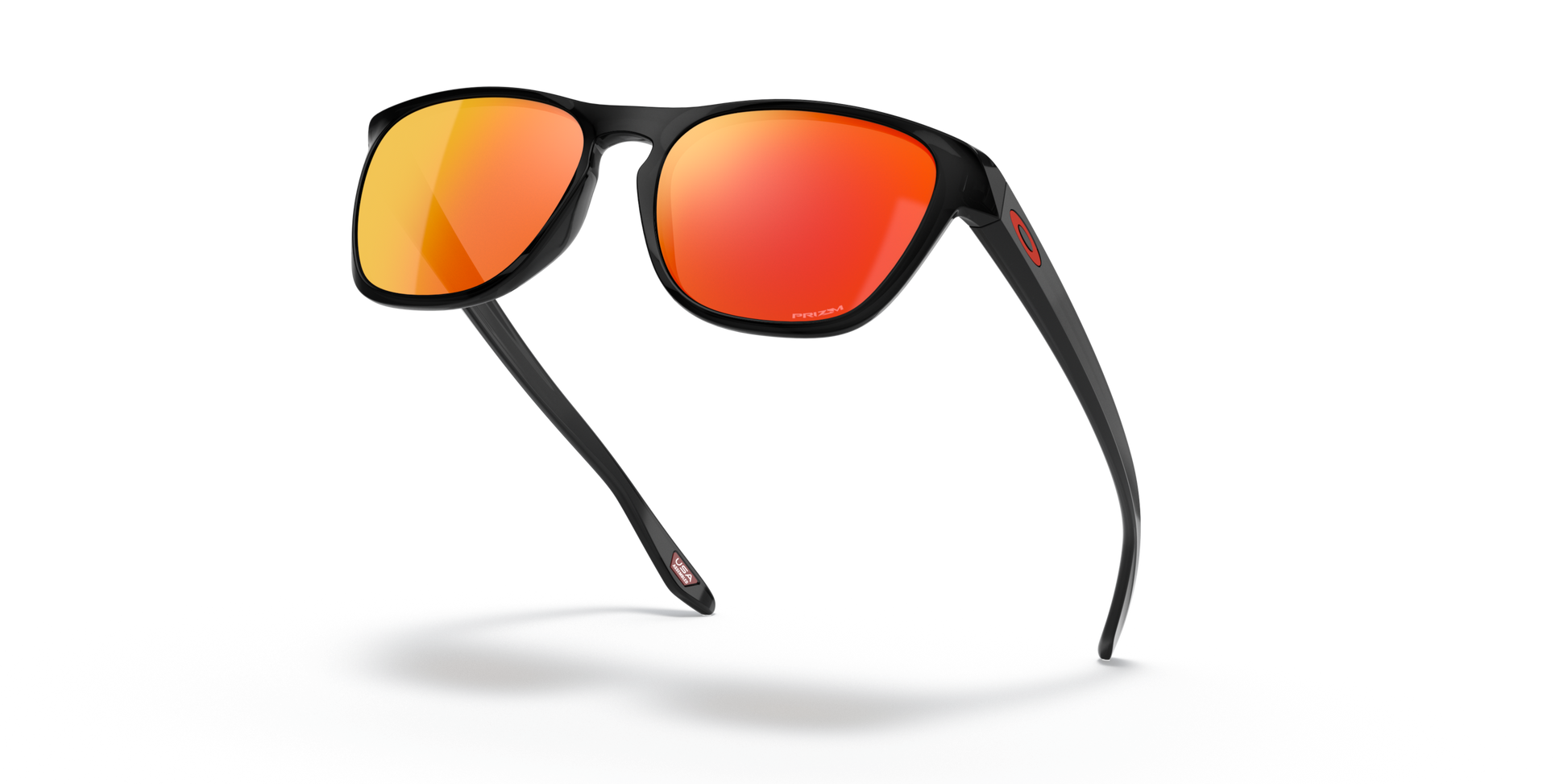 [Prizm Ruby Lenses, Black Ink Frame]