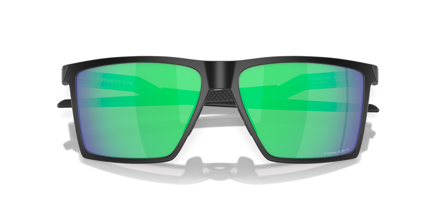 [Prizm Jade Lenses, Satin Black Frame]