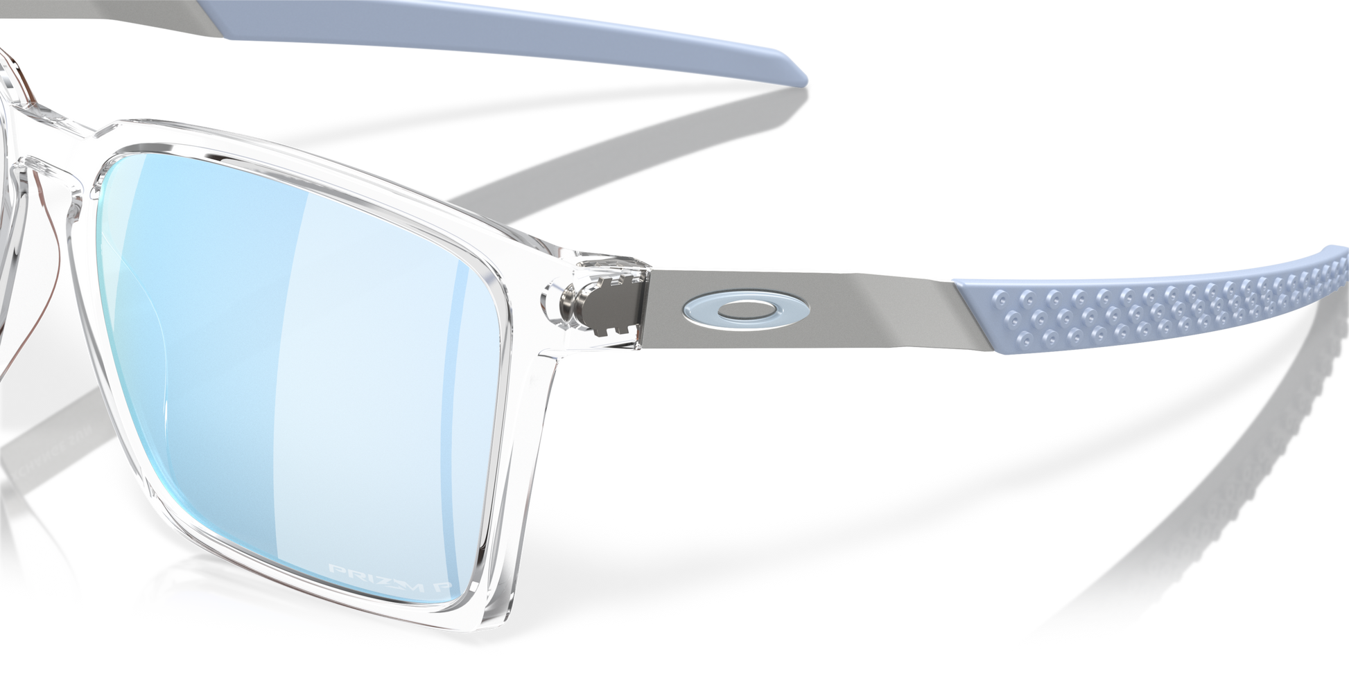 [Prizm Deep Water Polarized Lenses, Polished Clear Frame]