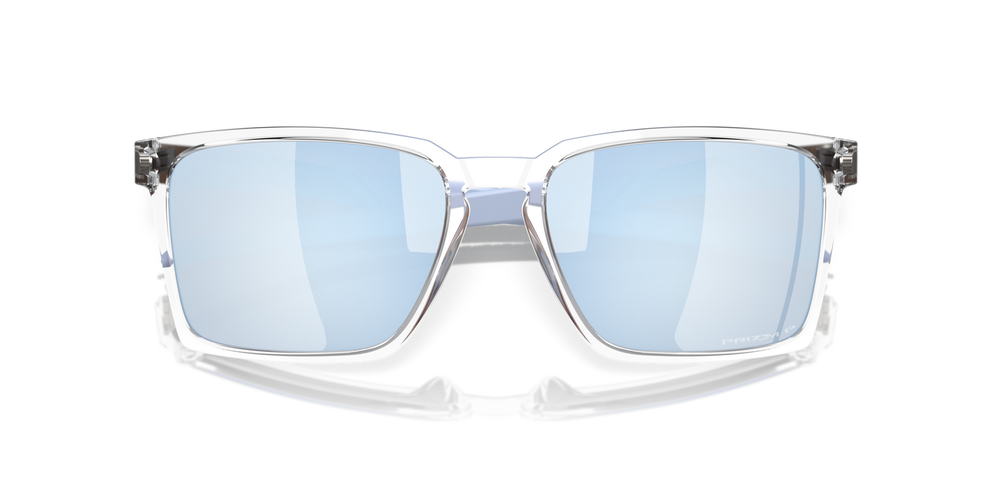 [Prizm Deep Water Polarized Lenses, Polished Clear Frame]