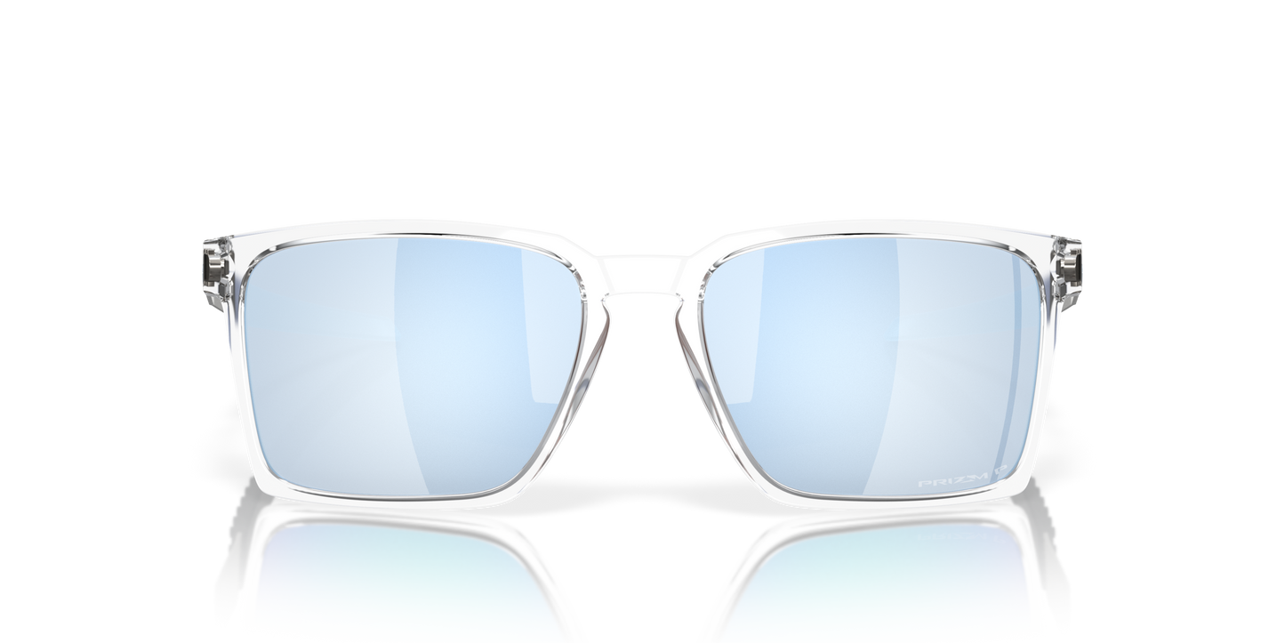 [Prizm Deep Water Polarized Lenses, Polished Clear Frame]
