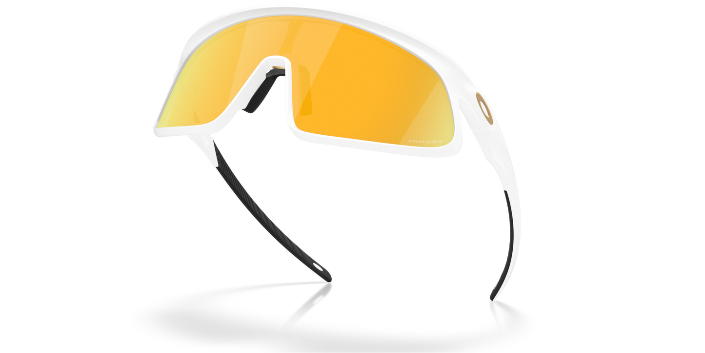 [Prizm 24K Lenses, Matte White Frame]