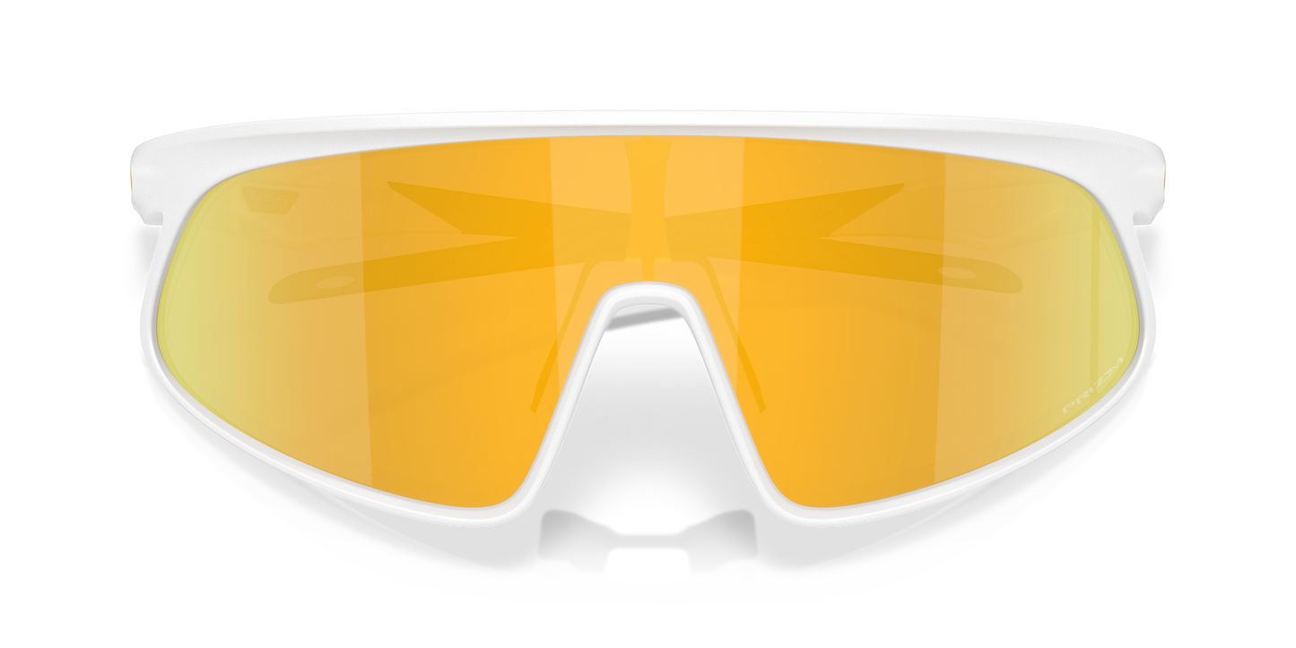 [Prizm 24K Lenses, Matte White Frame]