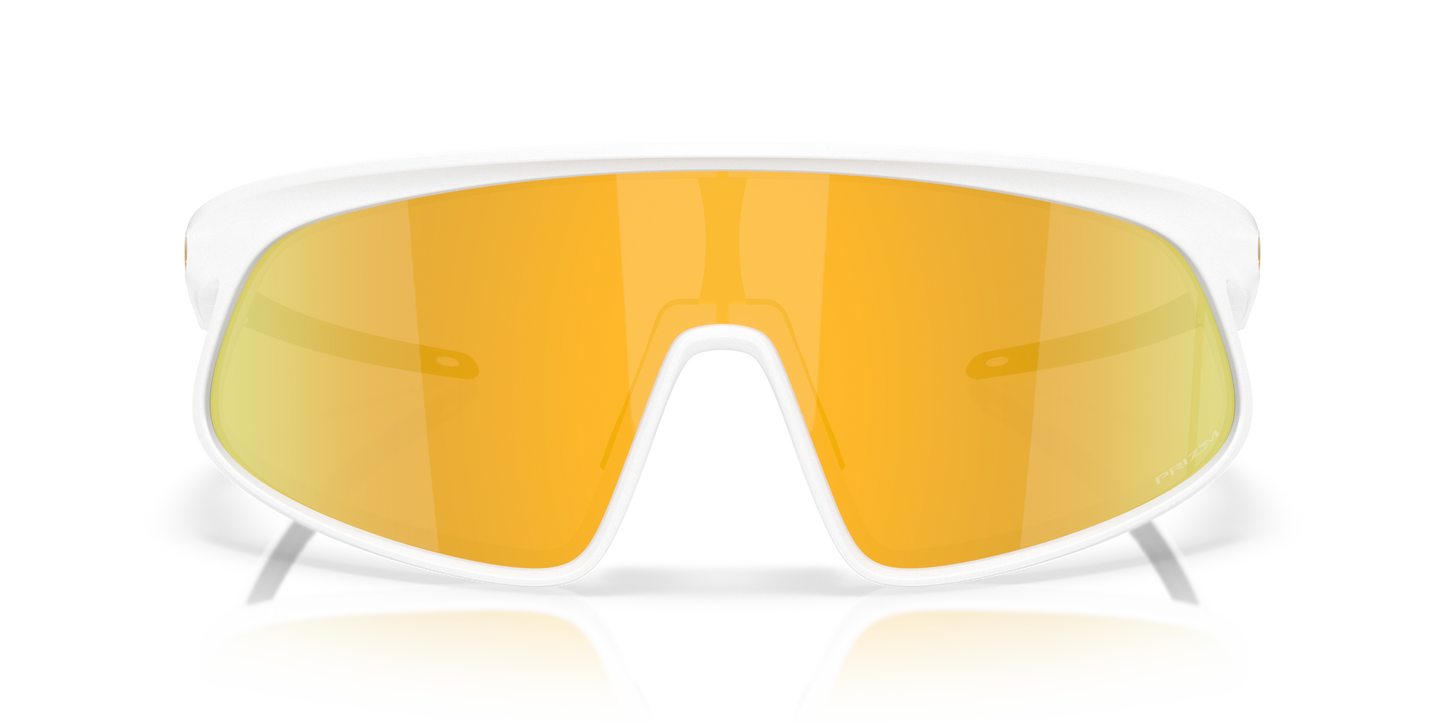 [Prizm 24K Lenses, Matte White Frame]