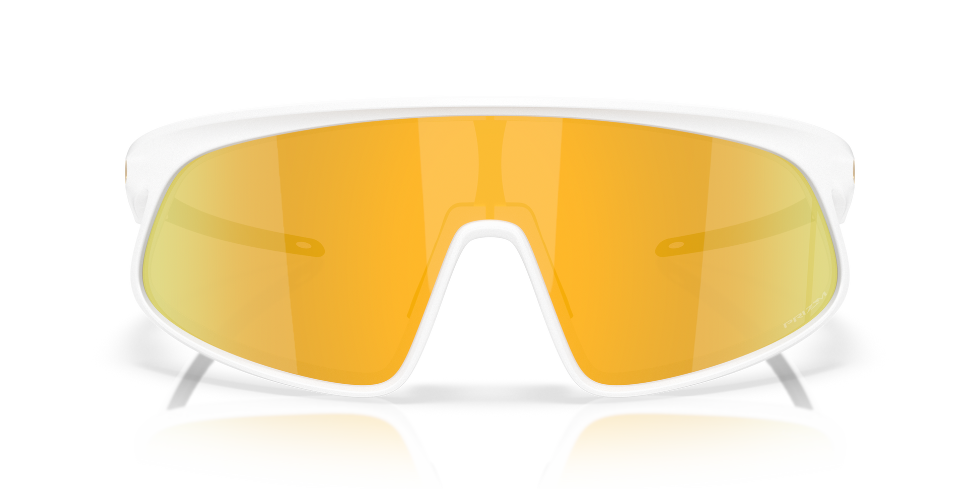 [Prizm 24K Lenses, Matte White Frame]