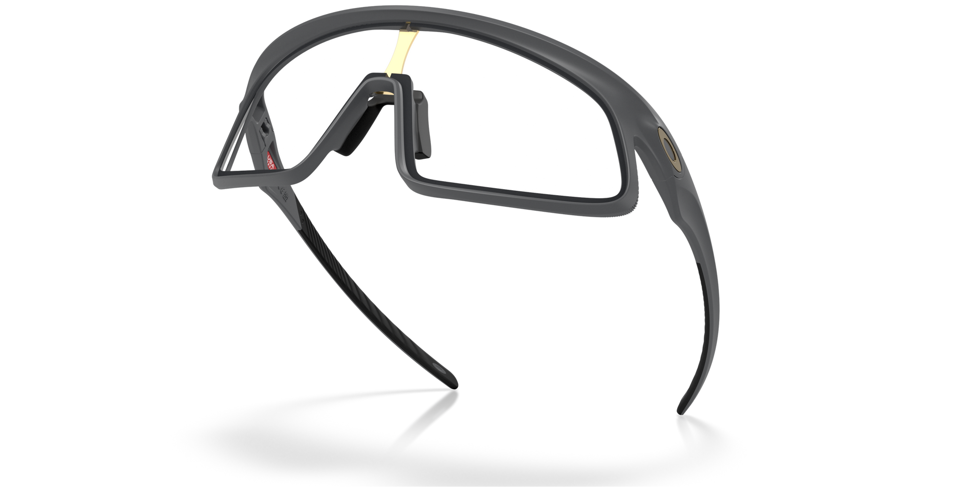 [Clear To Black Iridium Photochromic Lenses, Matte Carbon Frame]