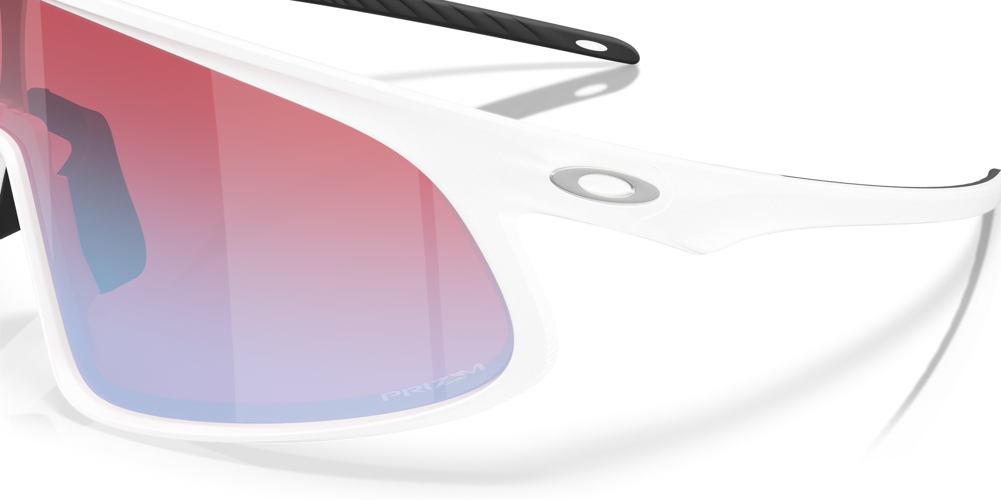[Prizm Snow Sapphire Lenses, Matte White Frame]