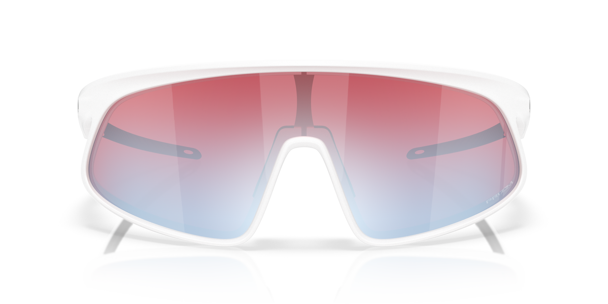 [Prizm Snow Sapphire Lenses, Matte White Frame]