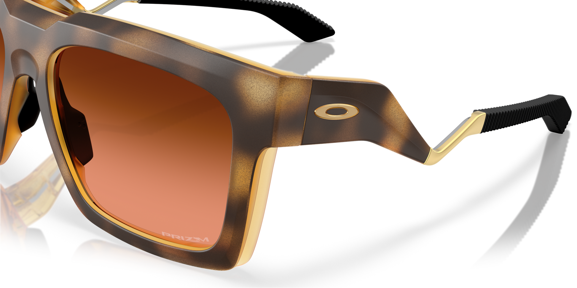 [Prizm Brown Gradient Lenses, Polished Brown Tortoise Frame]