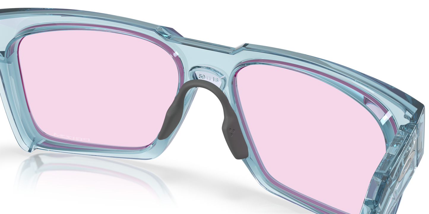 [Prizm Low Light Lenses, Polished Transparent Stonewash Frame]