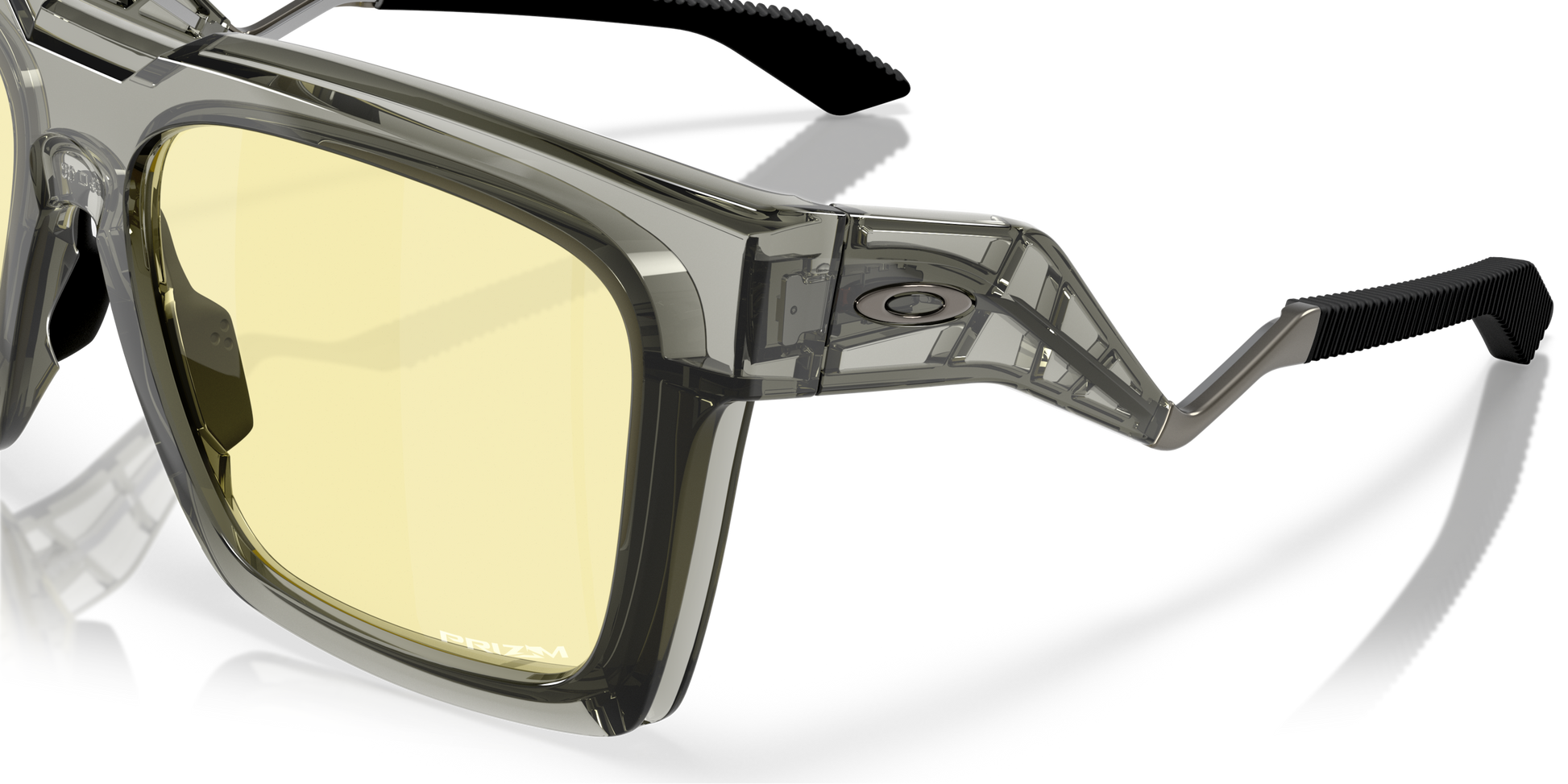 [Prizm Gaming™ 2.0 Lenses, Polished Grey Smoke Frame]