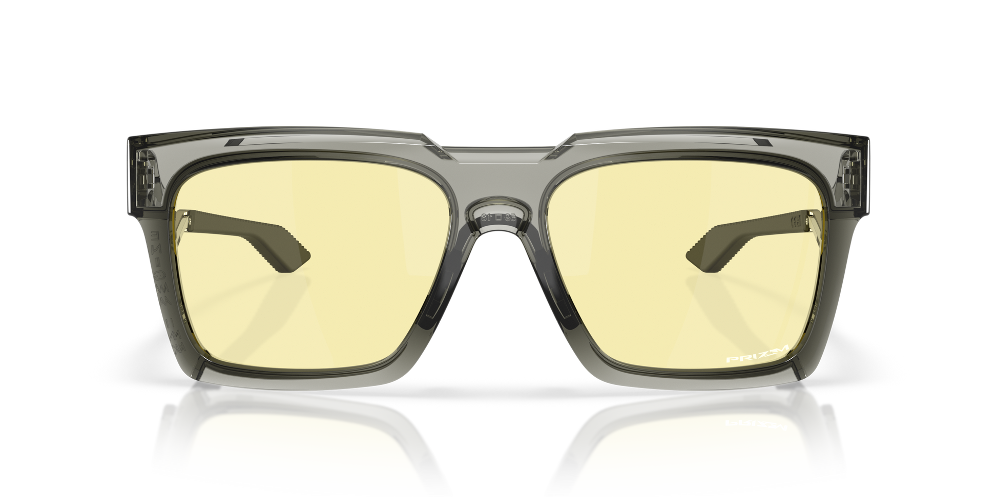[Prizm Gaming™ 2.0 Lenses, Polished Grey Smoke Frame]